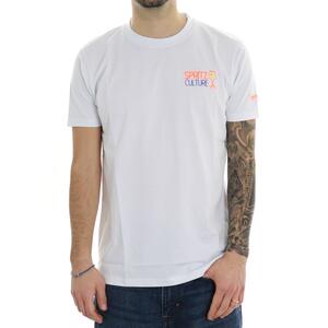 T-SHIRT SPRITZ CULTURE BIANCO